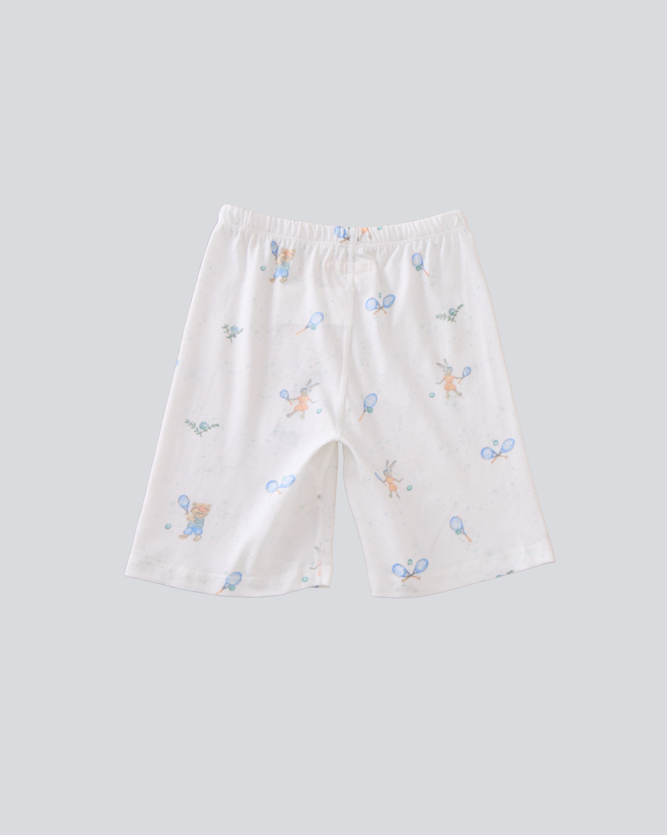 2-pcs Short Sleeve Pajama Set - Tennis Print