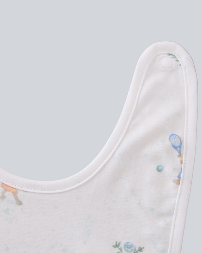 Bib - Tennis Print