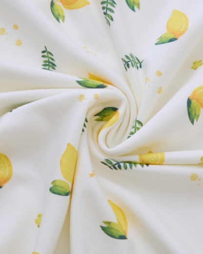 Hooded Blanket - Lemon Print