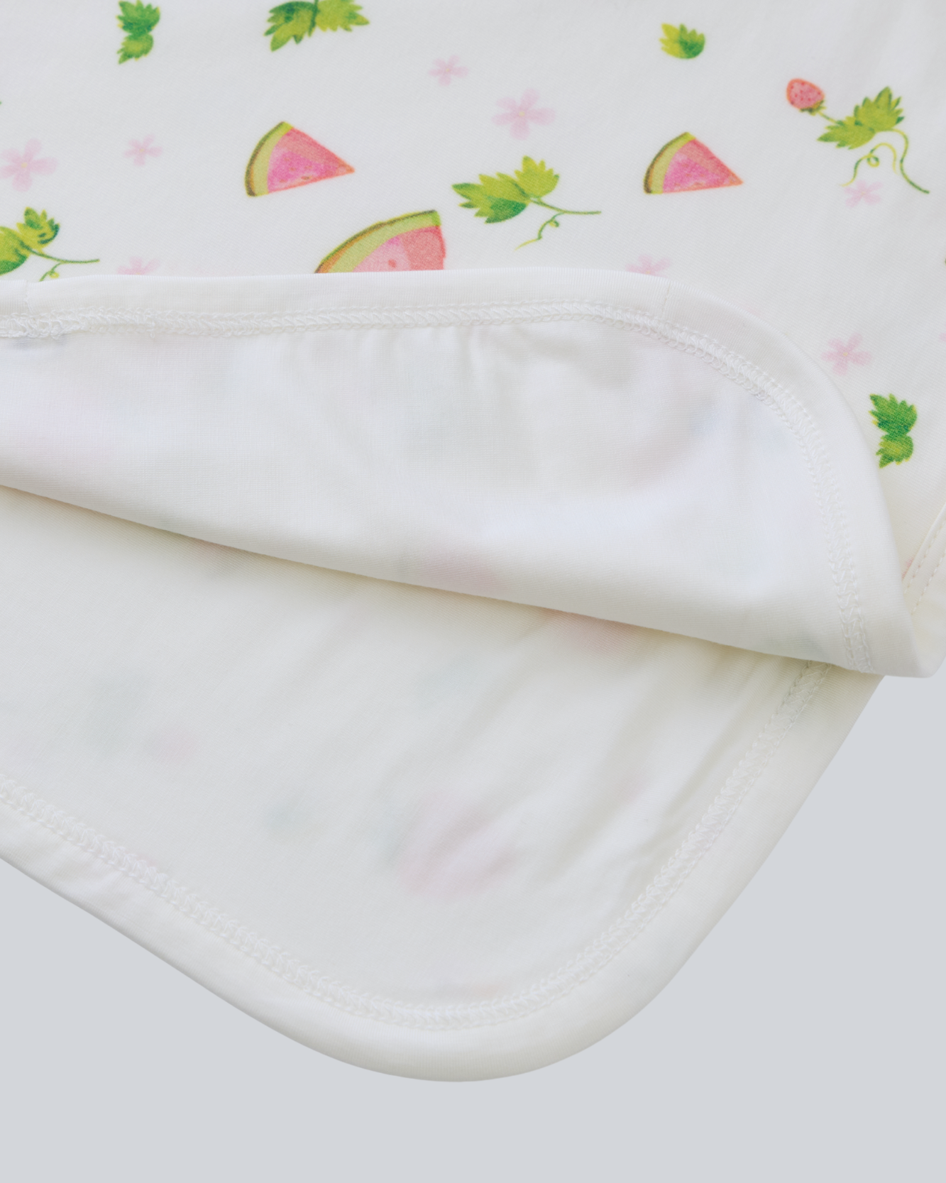 Hooded Blanket - Strawberry Print