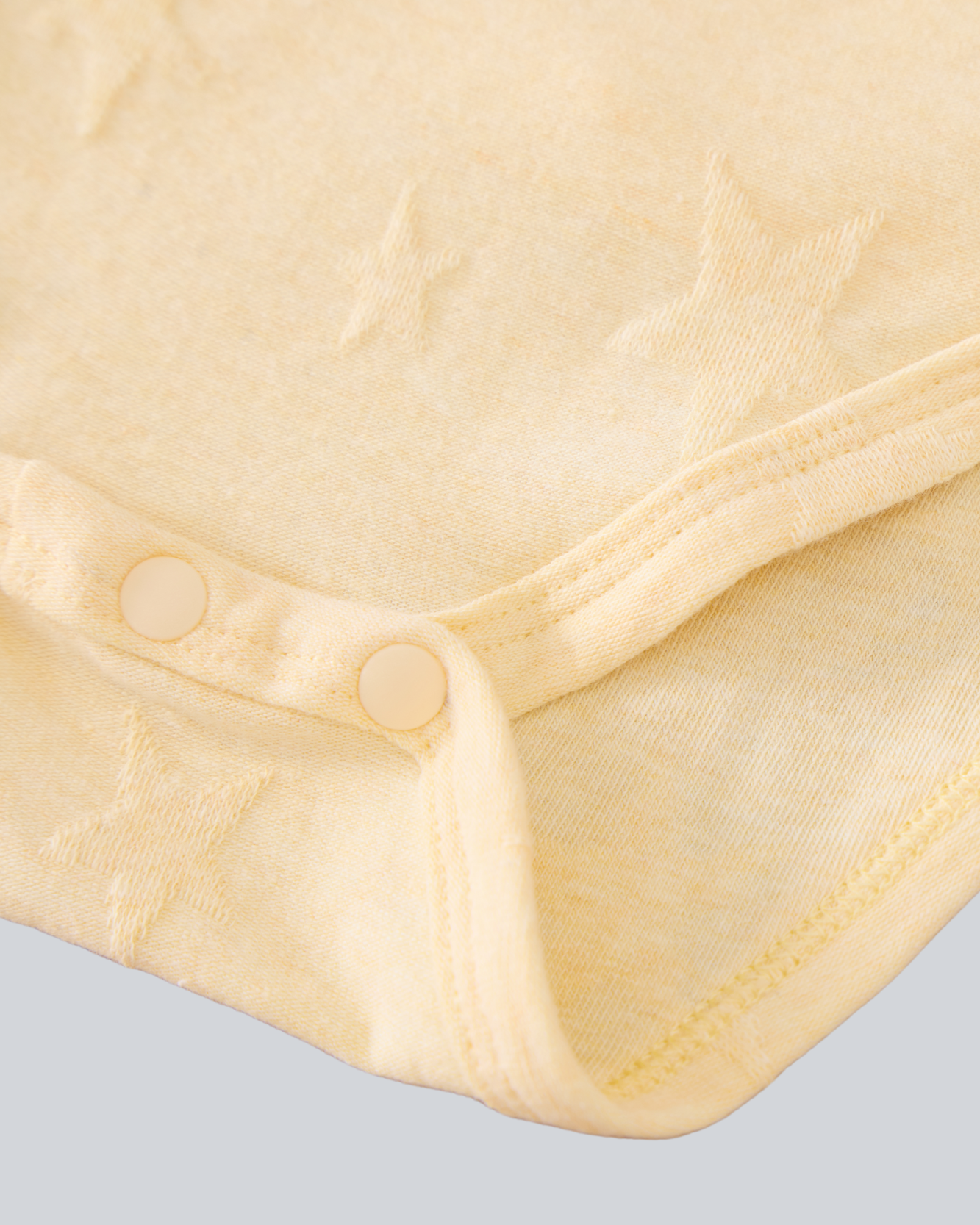 Short Sleeve Kimono - Yellow Star-jacquard