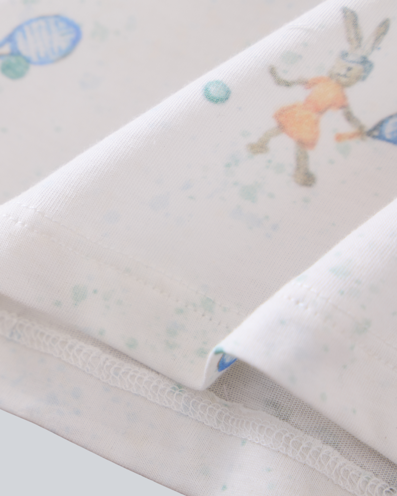 2-pcs Short Sleeve Pajama Set - Tennis Print