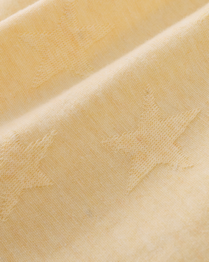 Multi-functional Romper - Yellow Star-jacquard