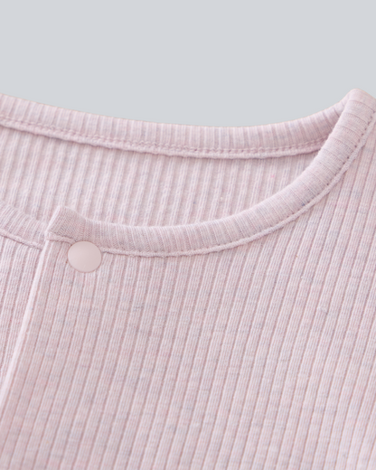 Long sleeve Convertible Gown - Smoky Purple