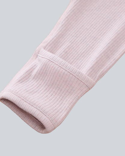 Long sleeve Convertible Gown - Smoky Purple