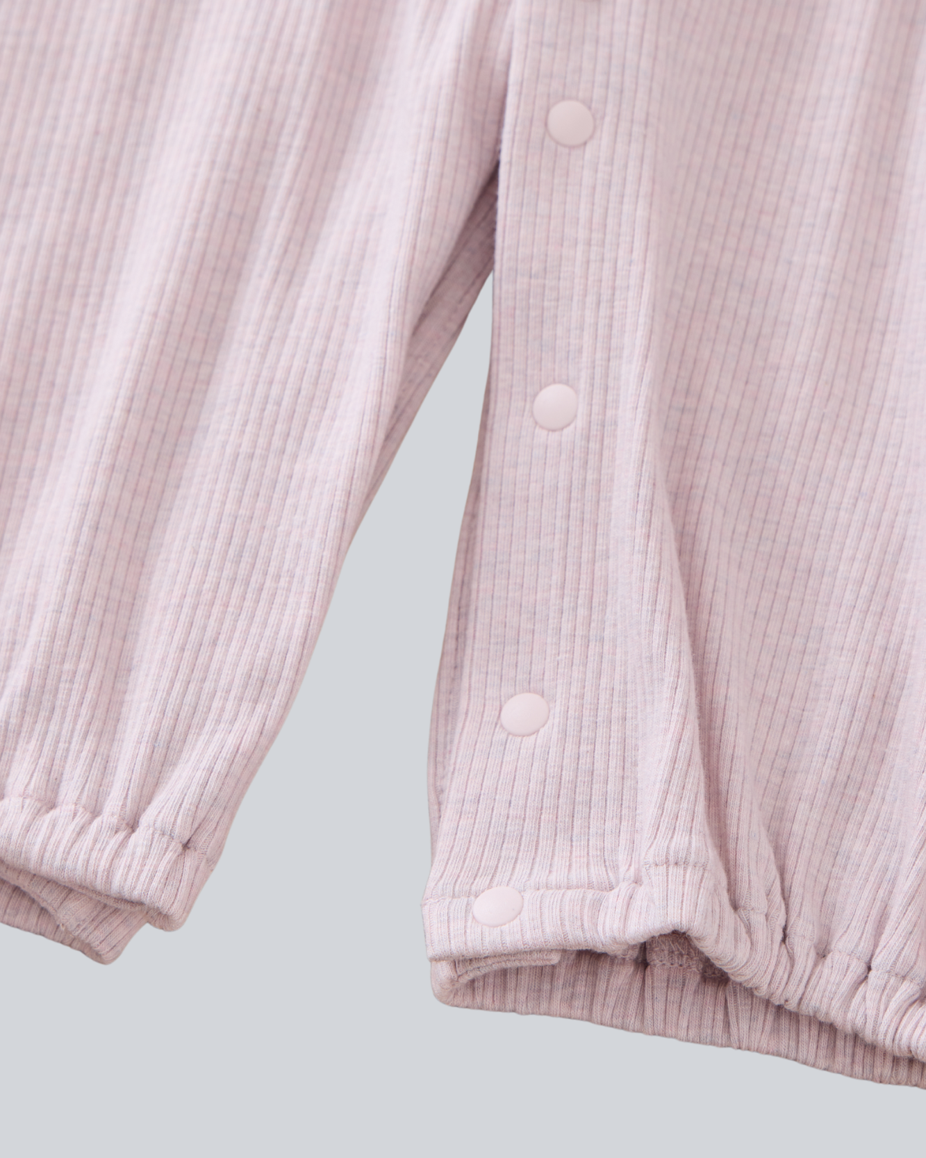 Long sleeve Convertible Gown - Smoky Purple