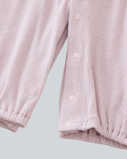 Long sleeve Convertible Gown - Smoky Purple