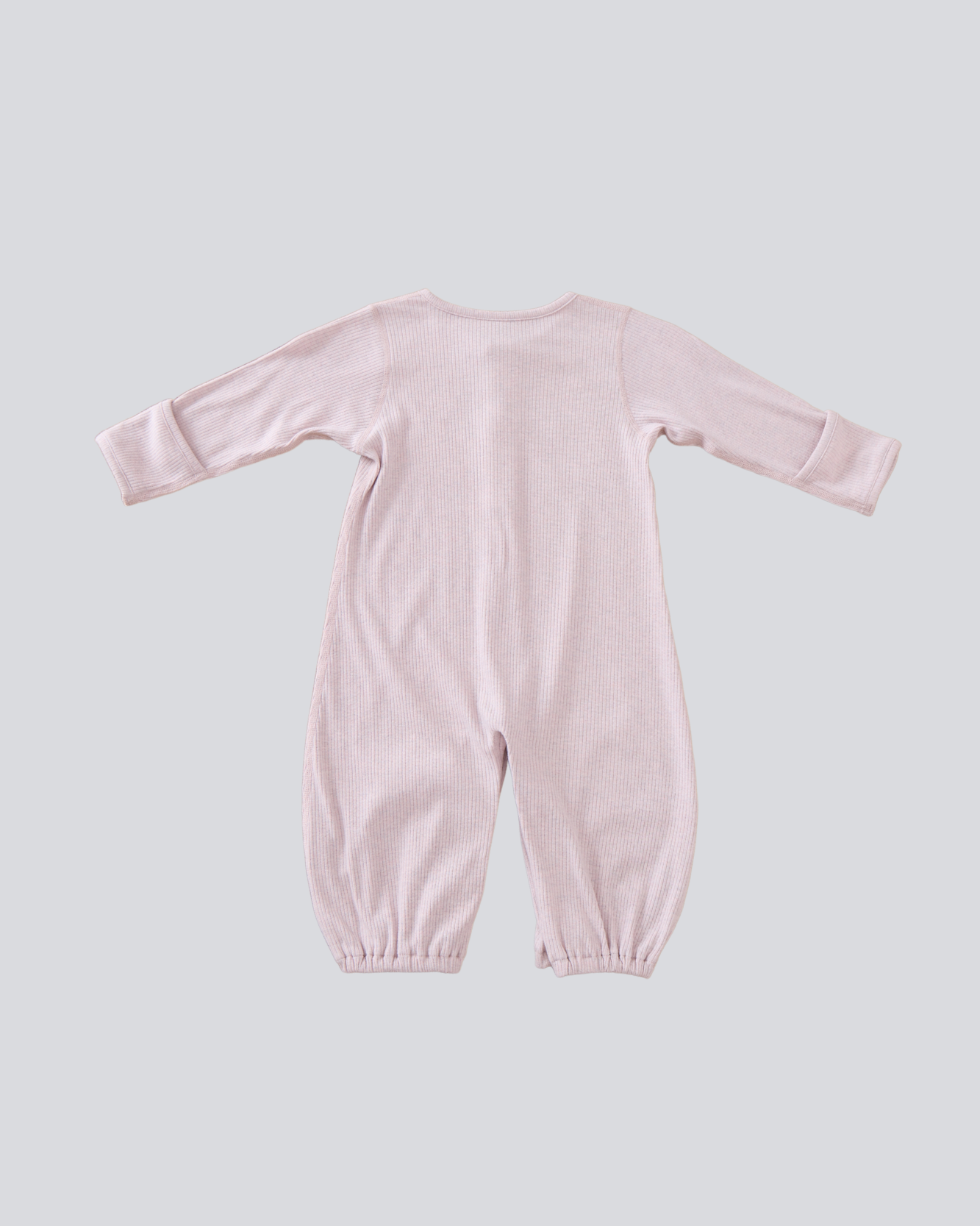 Long sleeve Convertible Gown - Smoky Purple