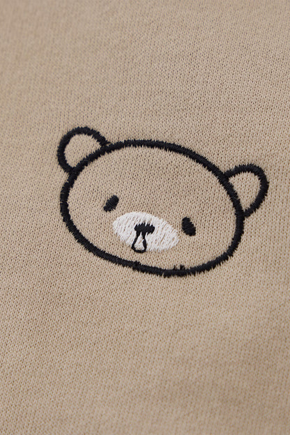 Bear Hoodie Zip Up