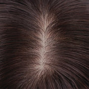 Real Human Hair Silk Base Hair Topper with Clip – Natural, Luxurious, Effortless Confidence